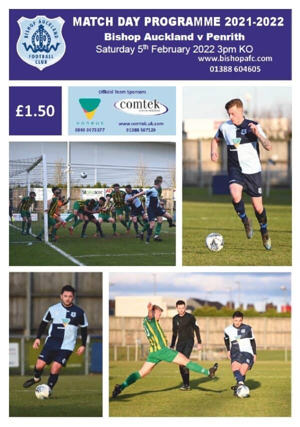 Bishop Auckland v Penrith 05-02-2022