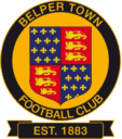 Stylish logo of Bishop Auckland FC, a historic football club established in 1883, featuring a crest with heraldic lions and fleur-de-lis symbols, representing the club's rich heritage.
