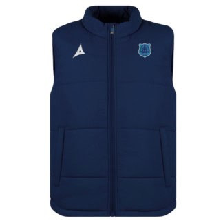 Bishop Auckland FC Evolve Gilet in navy by Avec