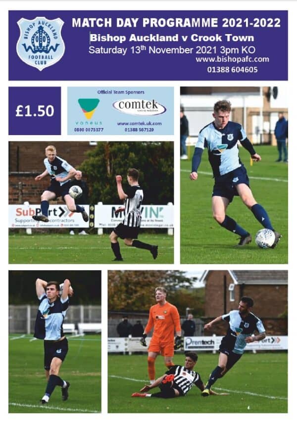 Bishop Auckland v Crook Town 13-11-2021