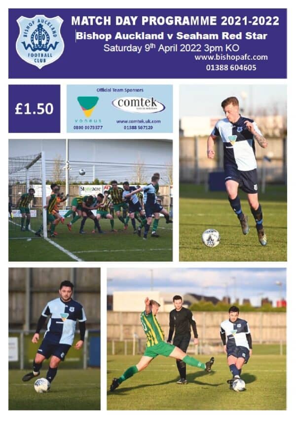 Bishop Auckland v Seaham Red Star 09-04-2022