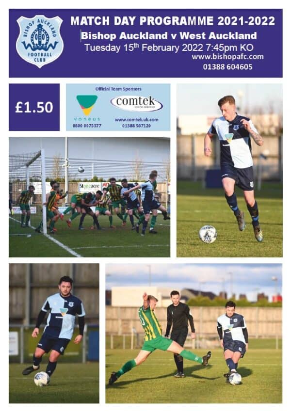Bishop Auckland v West Auckland 15-02-2022