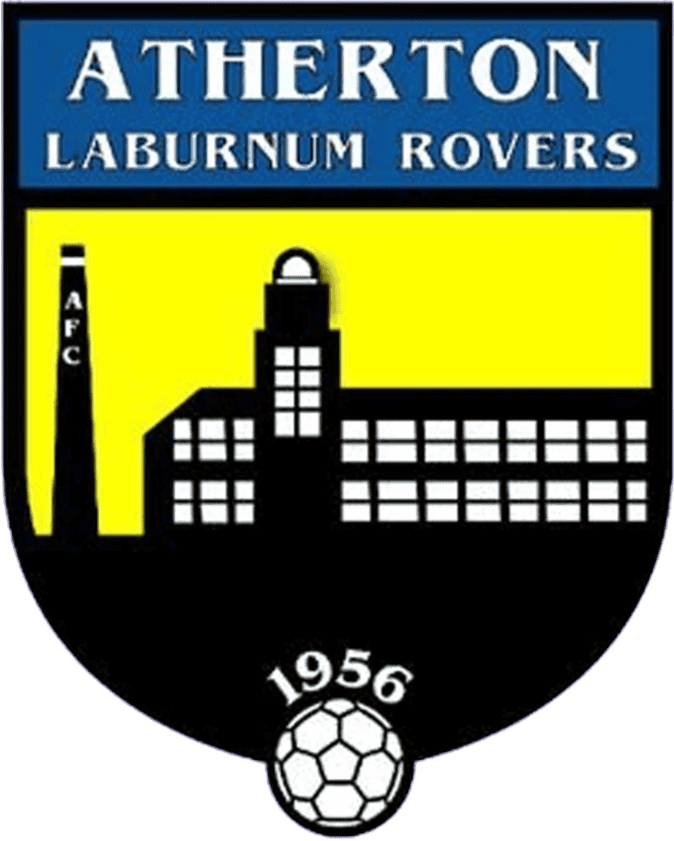 Official badge of Bishop Auckland Football Club featuring a building silhouette, football, and founding year 1956, representing the club's heritage and identity.